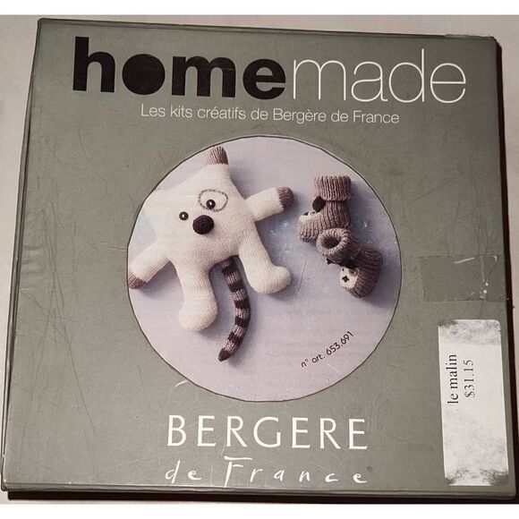 BERGERE de France Kit Creatif "Capuchin le Malin" Complete kit. - Picture 1 of 7